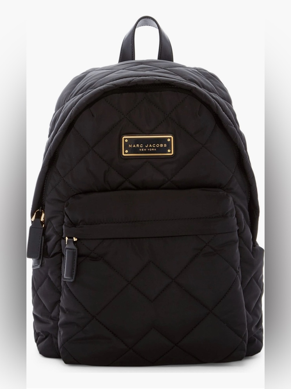 Marc Jacobs Quilted Nylon School Backpack